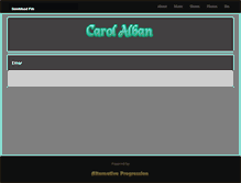 Tablet Screenshot of carolalban.altpro.net