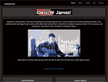 Tablet Screenshot of chriswjames.altpro.net